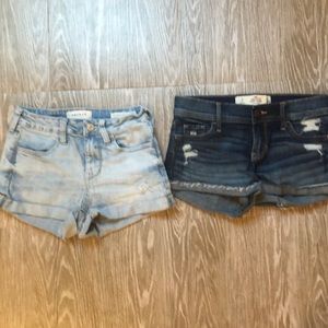 Hiollister & Pacsun super short stretch teen 24